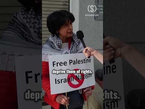 GEORGE WASHINGTON UNIVERSITY: What do you think about this
Pro-Palestine Protestor's sign?