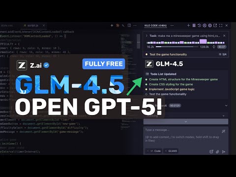 GLM-4.5 (Fully Tested) + Free APIs + Cline,Roo,Kilo: This is OPEN GPT-5! Better than Kimi-K2?