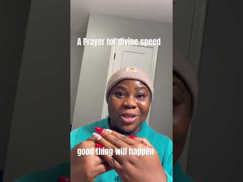 A Prayer For Divine Speed #prayerworks #prayer #shorts