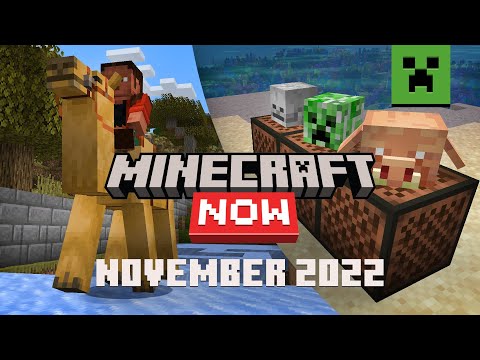 Minecraft Now: November 2022