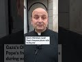 Gazas Christians recall popes frequent calls to priest  - 00:34 min - News - Video