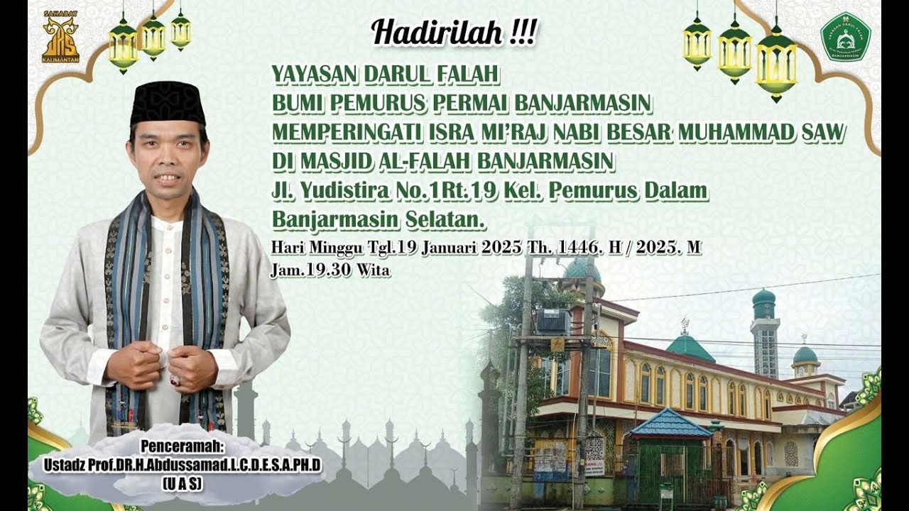 LIVE | Tabligh Akbar Banjarmasin | Kalimantan Selatan