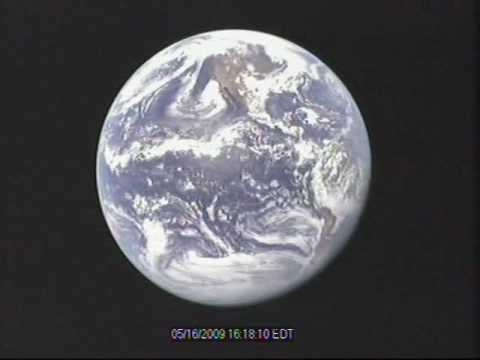 Earth from space - 24 hour time-lapse - YouTube