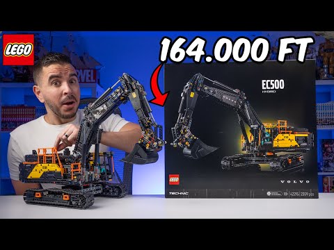 2025 LEGDRÁGÁBB Technic készlete! || LEGO 42215 Volvo EC500 Hybrid exkavátor
