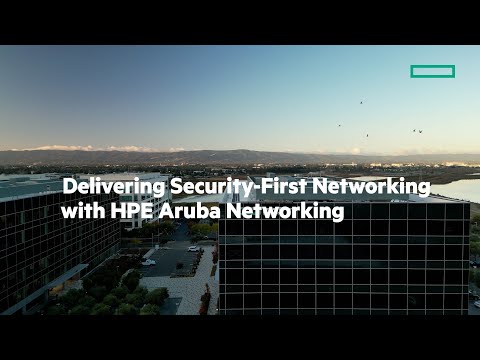 Delivering Security-First Networking with HPE Aruba Networking
