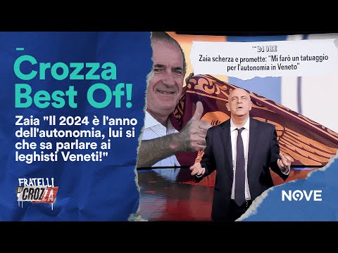 Crozza su Zaia "Il 2024 è l'anno dell'autonomia, lui si che sa parlare ai leghisti Veneti!"