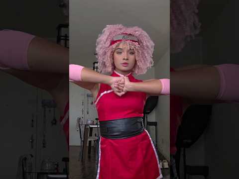 Vocês pediram mais da Sakura Cacheada 🥰🥰#sakuracacheada #Sakura #cosplay #gihemattz #anime