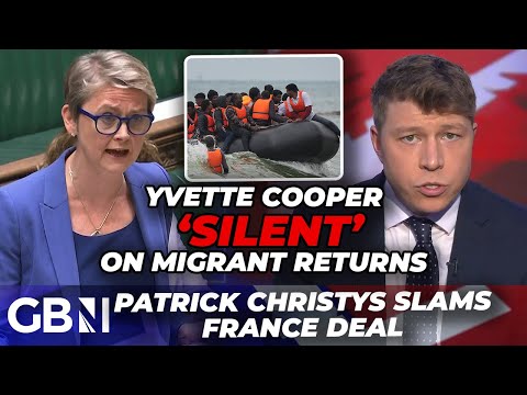 'She won't speak to GB News!' | Yvette Cooper's SILENT on migrant deportations amid returns deal
