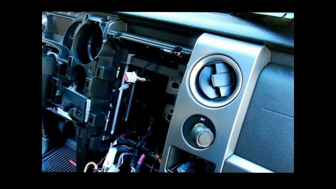 2009 Ford f150 radio removal #3
