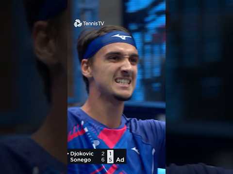 When Sonego Went God Mode Against Djokovic 🤯