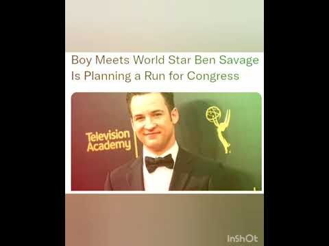 Boy Meets World Star Ben Savage Is Planning a Run for Congress