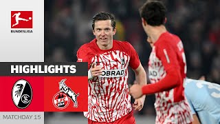 Freibungs Continues Winning Streak | SC Freiburg — FC Köln | Highlights | MD 15 – Bundesliga 23/24