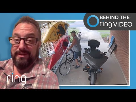 Watch This Man Use Two-Way Talk to Prevent His Bikes From Being Taken | Behind the Ring
