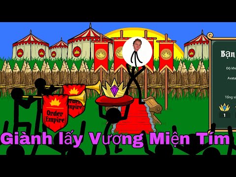 Tôi Vô Địch Giải Đấu Của Stick War Legacy (Chế Độ Cực Khó) Giành Lấy Vương Miện Tím