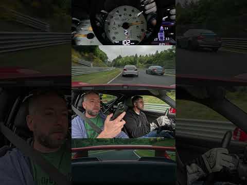 CLOSE CALL! Porsche GT3 vs BLIND BMW M2! // Nürburgring!