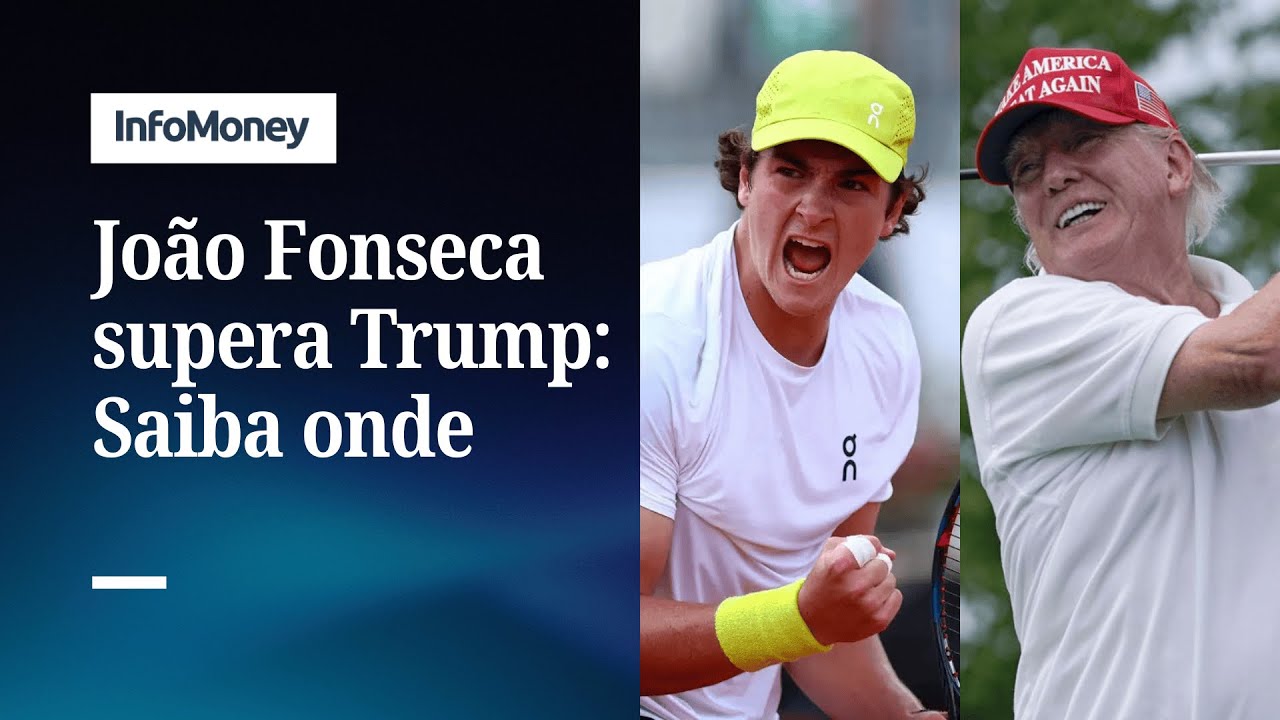 João Fonseca supera Trump e lidera buscas no Google Brasil | InfoMoney News