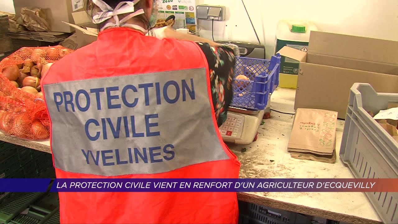 Yvelines | La protection civile vient en renfort d’un agriculteur d’Ecquevilly