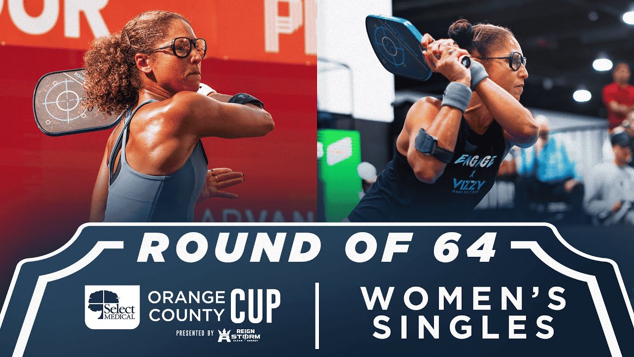 Jessie Irvine v Zoeya Khan at the Select Medical Orange County Cup