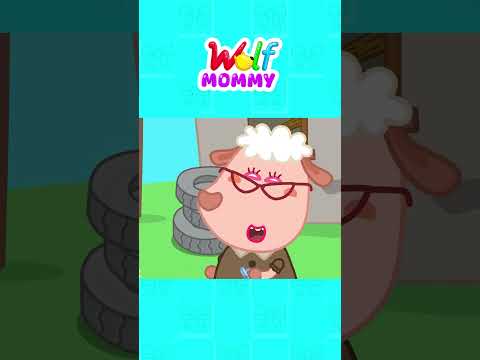 Mommy Wolf Pretends to Be Rich 💎 But Friendship Matters More 💕 #shortsfeed  #friendship