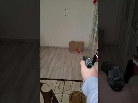 Havalı Tabanca Atış Testi #asgaming #actiongames #gun #airsoft #airgun #weapons #shorts #reklam