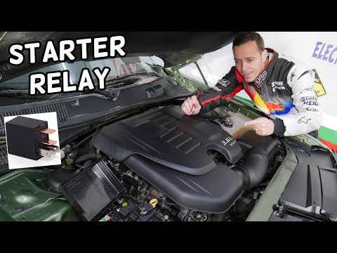 DODGE CHARGER ENGINE STARTER RELAY LOCATION REPLACEMENT