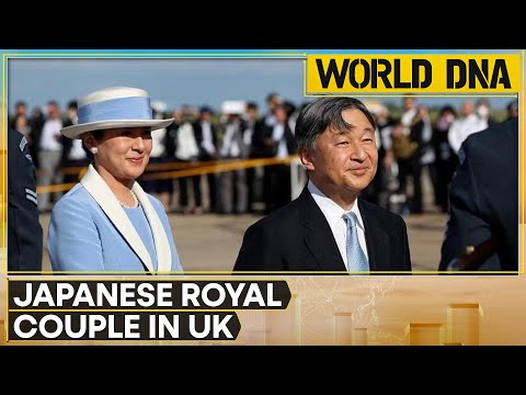 Japanese emperor Naruhito and empress Masako arrive in UK for 3 day state visit | World DNA | WION
