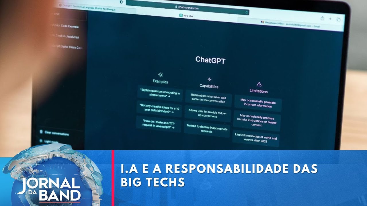 I.A e a responsabilidade das big techs | Jornal da Band