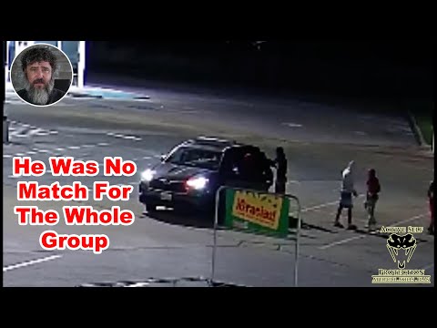 Large Group Of Robbers Jack Mans Car At One A.M.