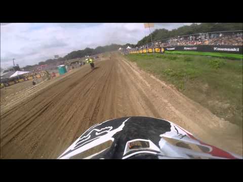 GoPro HD: Crash Jago Geerts Zwarte Cross 2014 