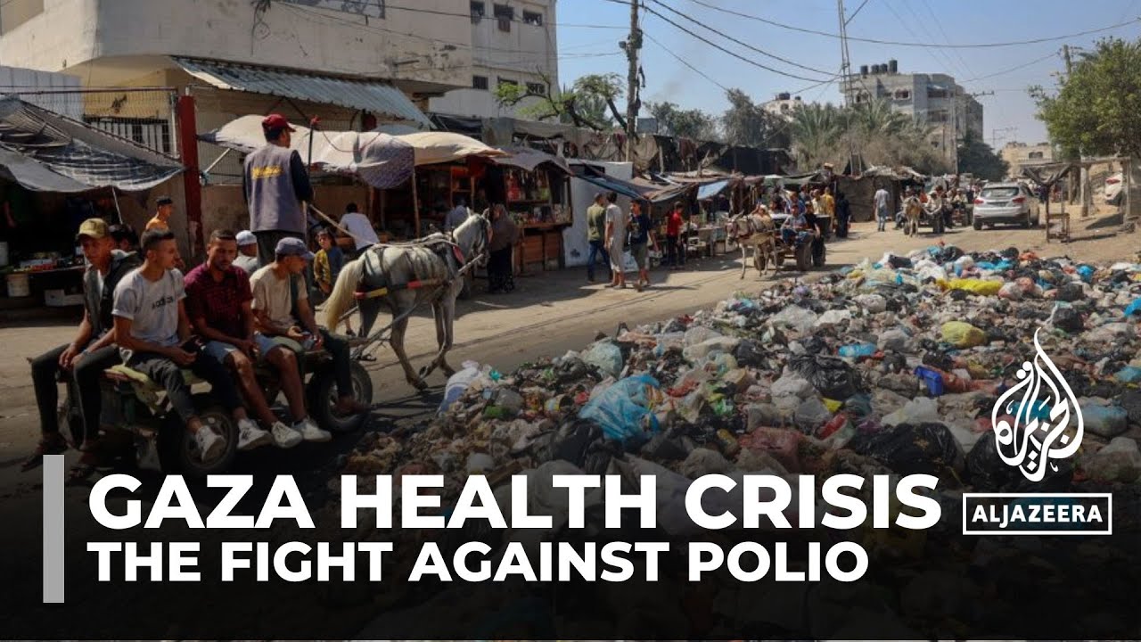 Absence of ceasefire hurting fight against polio in Gaza, WHO says