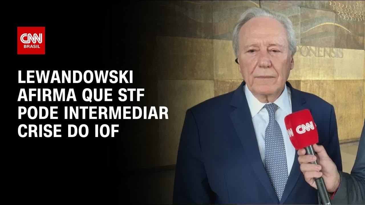 Lewandowski diz à CNN que STF pode intermediar crise do IOF | CNN 360º