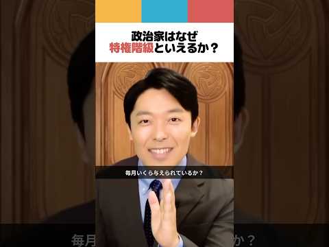 政治家はなぜ特権階級とされるのか？背景と仕組みを解説 サムネイル