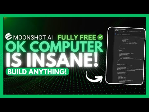 Kimi Agent Mode: NEW Powerful Coding Agent Can Build ANYTHING! (FULLY FREE!)