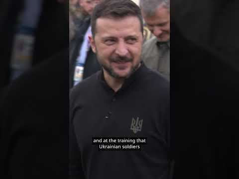 Accompanying Zelenskyy to military exercise outside Berlin | DW News