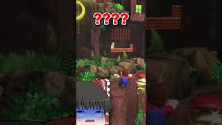 この距離を2Dを通らずに直接いけたら天才 #shorts #マリオ #ゆっくり実況