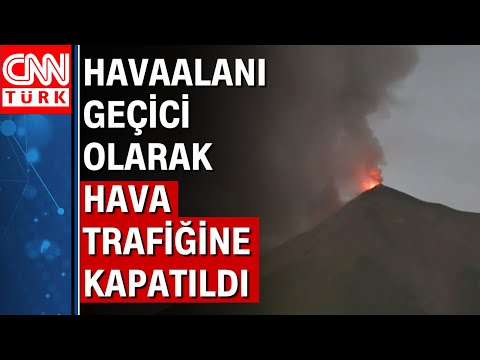 Guatemala'daki Fuego Yanardağı patladı