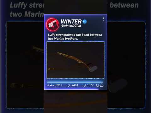 Luffy strengthened the bond between two Marine brothers - One Piece Fan Letter #onepiece #luffy