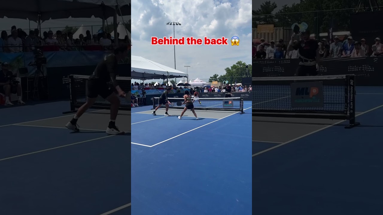 The effortless ability to hit that shot is just insane 🤯