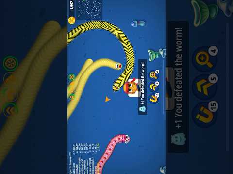 WormsZone.io GIANT SNAKEDomination Secrets 🐍worms zone.io -worms zone big food mod#ksgamer 2.0