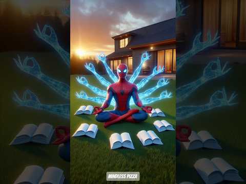 Spiderman ko khaana hain sari kitaabe #shorts