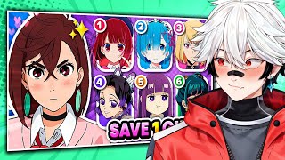 TOSHI Escolhe APENAS UMA Garota de ANIME para SALVAR