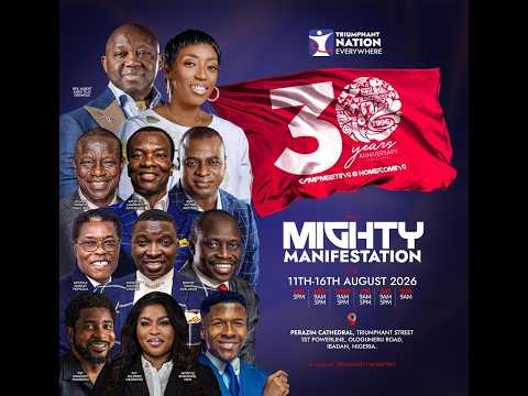 30TH ANNIVERSARY || HOMECOMING AND CAMPMEETING 2026 || DAY 3 || EVENING SESSION