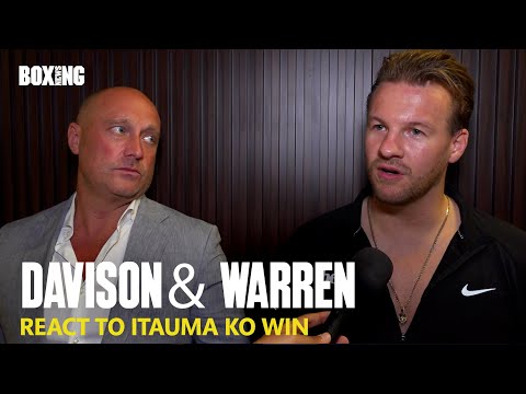 Ben Davison and Francis Warren React To Itauma KO Win vs Whyte