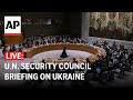 LIVE: UN Security Council briefing on Ukraine