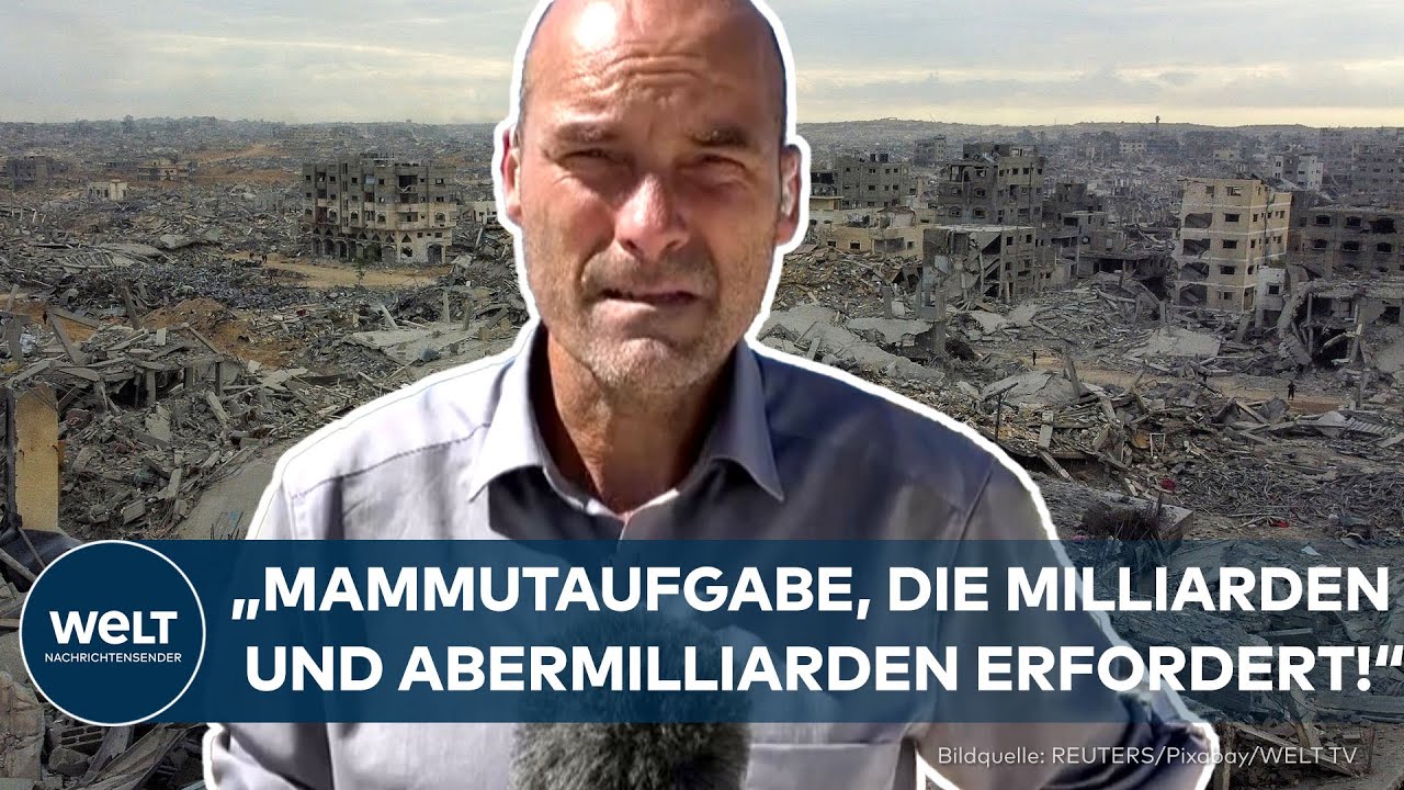 GAZA IN SCHUTT UND ASCHE: "Allesamt mit ins Boot holen, wenn es um den Wiederaufbau geht!"