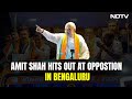 Amit Shah In Bangalore | Amit Shah Leads Massive Roadshow, In Congs Only Parliament Seat In State