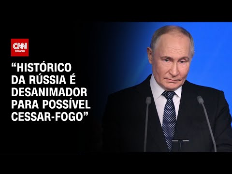 ​Professora: Histórico da Rússia é desanimador para possível cessar-fogo | CNN NOVO DIA