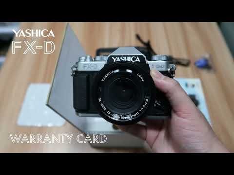 Unbox the YASHICA FX-D 100 - Your First Digital Film Simulation Camera