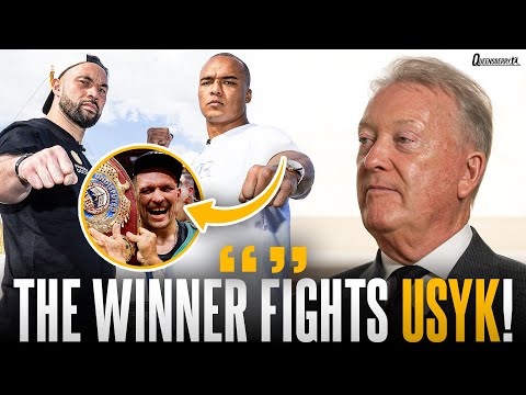 Frank Warren REVEALS Usyk awaits Parker vs Wardley winner & provides HUGE Moses Itauma update 😳