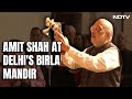 Ram Mandir Pran Pratishtha: Amit Shah Visits Delhis Birla Mandir Ahead Of Ram Mandir Opening
